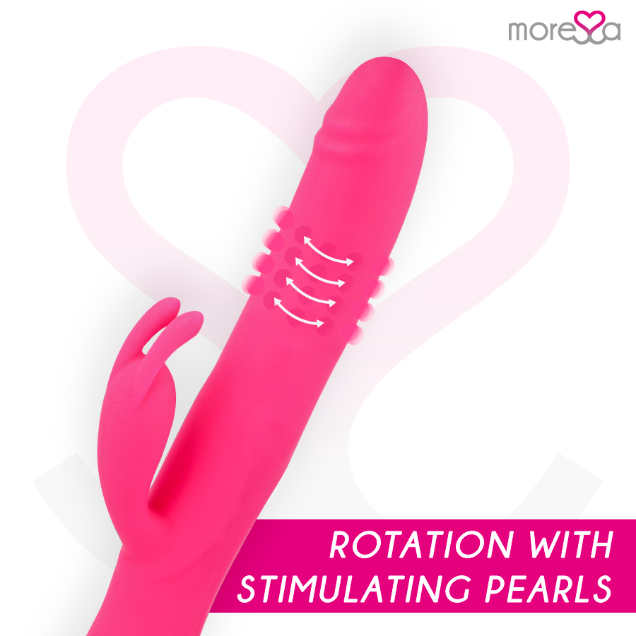 MORESSA - VIBRADOR PREMIUM SOMER COM ROTAO MÚLTIPLA