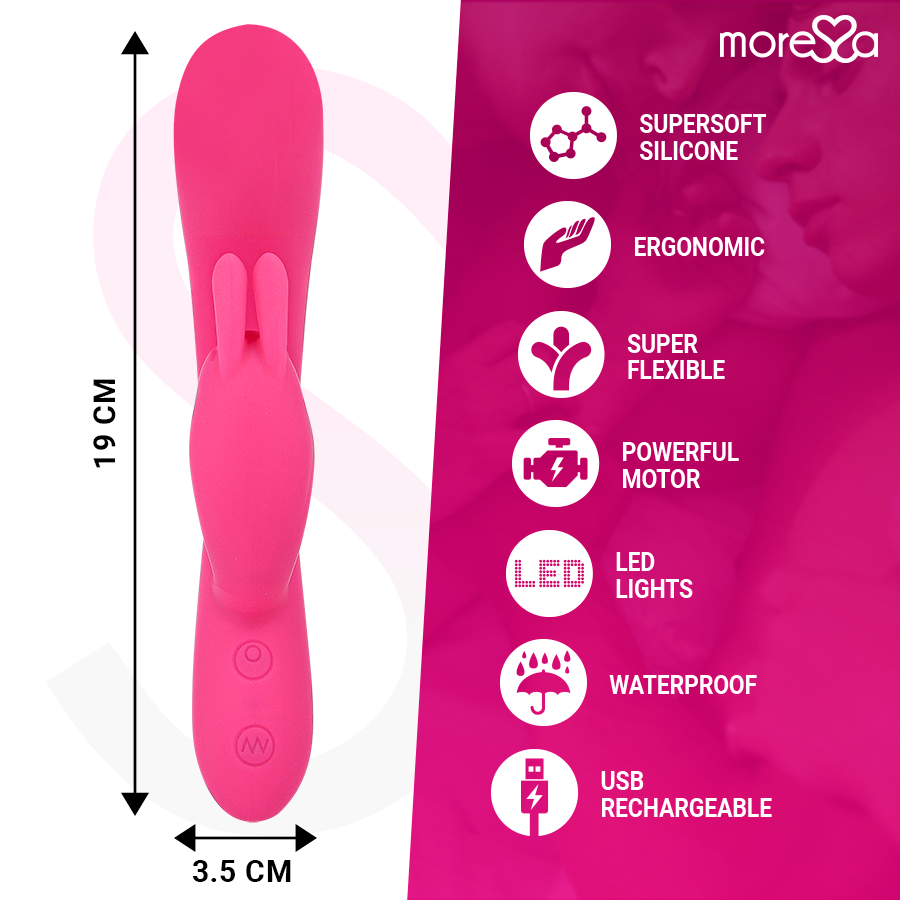 MORESSA - TELMO PREMIUM SILICONE RECARREGVEL