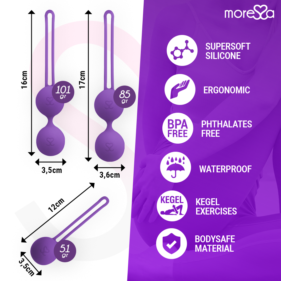MORESSA - CONJUNTO OSIAN PREMIUM SILICONE LILS