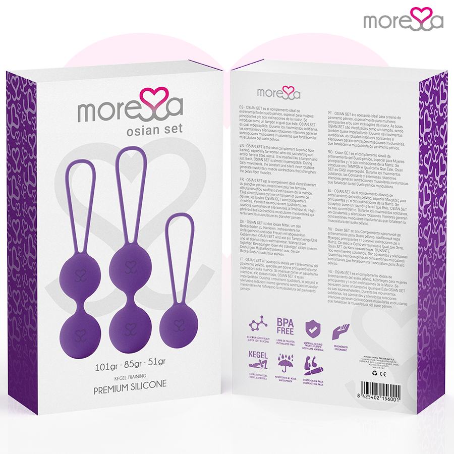 MORESSA - CONJUNTO OSIAN PREMIUM SILICONE LILS
