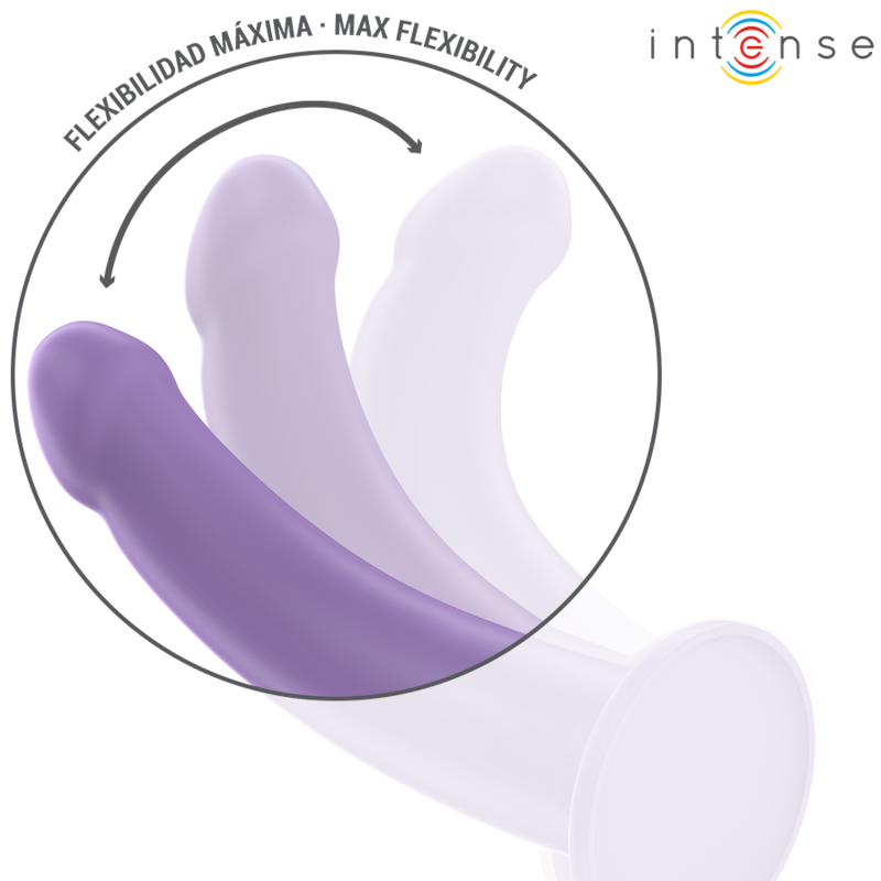 INTENSE - VIBRADOR EDDIE 17,5 CM 10 VIBRAÇÕES ROXO CONTROLE REMOTO