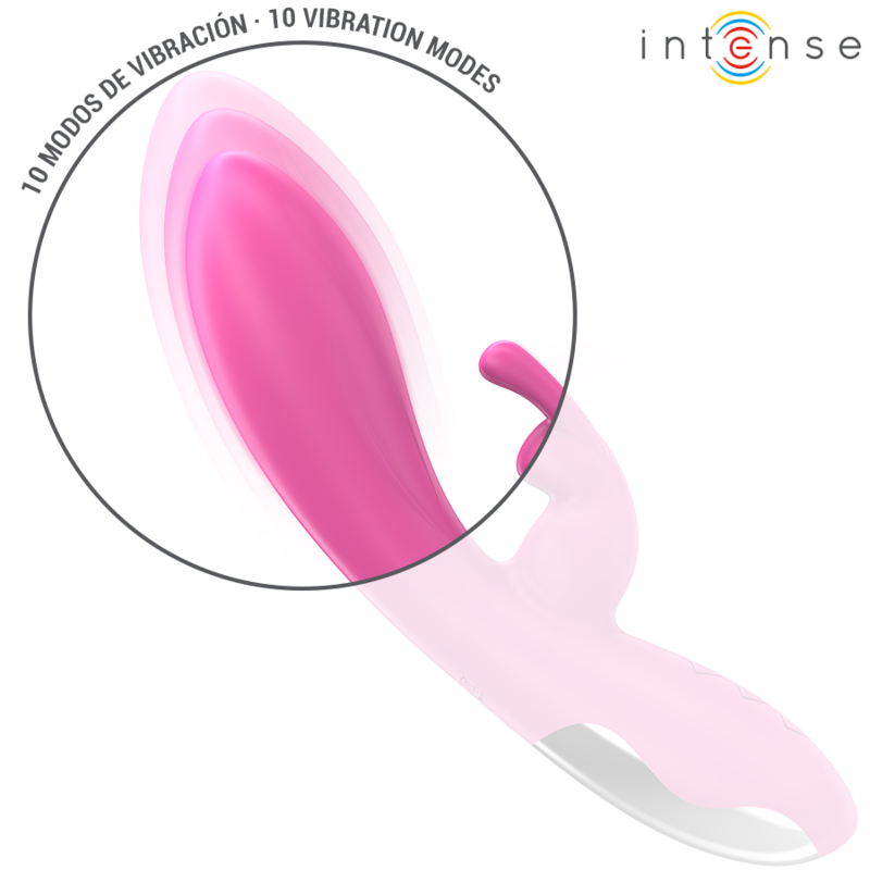 INTENSE - RANDALL RABBIT VIBRADOR 10 VIBRAÇÕES Rosa