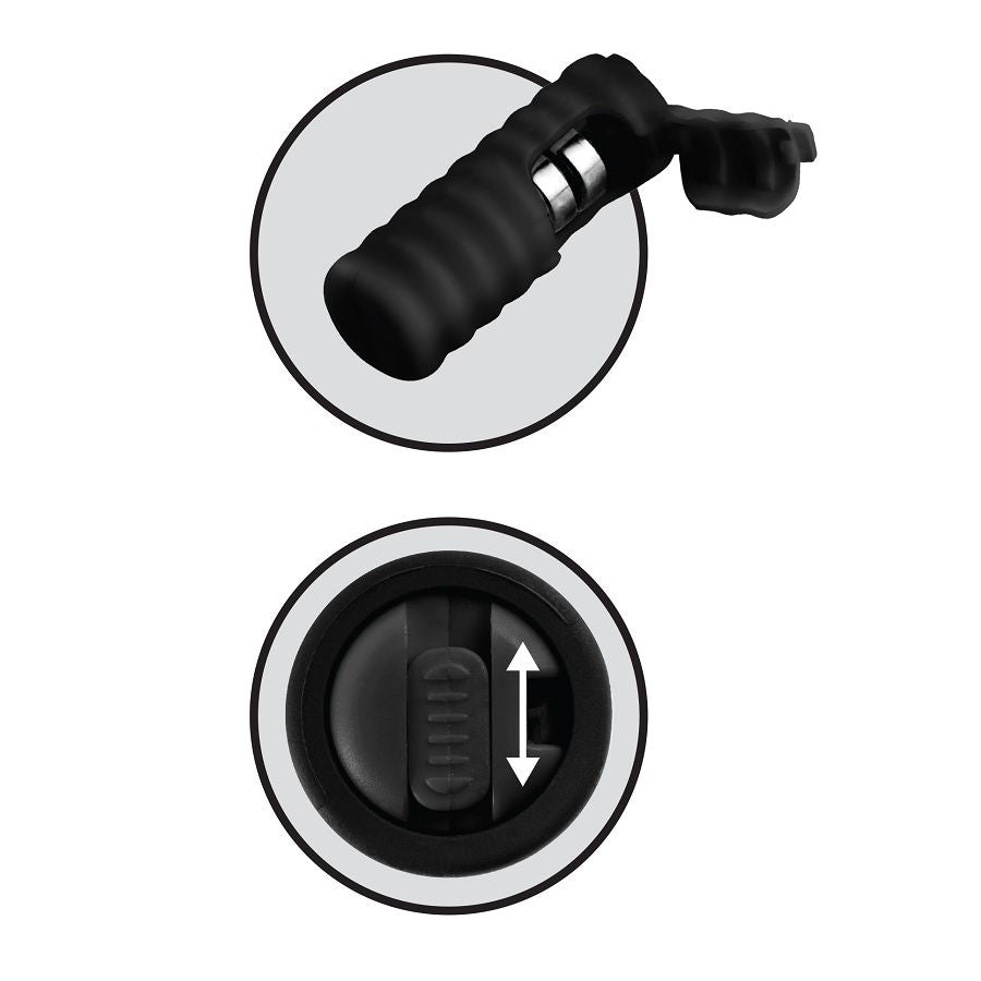 FETISH FANTASY LIMITED EDITION - MAMILO DE SILICONE VIBRANTE ONDAS ESTIMULANTES