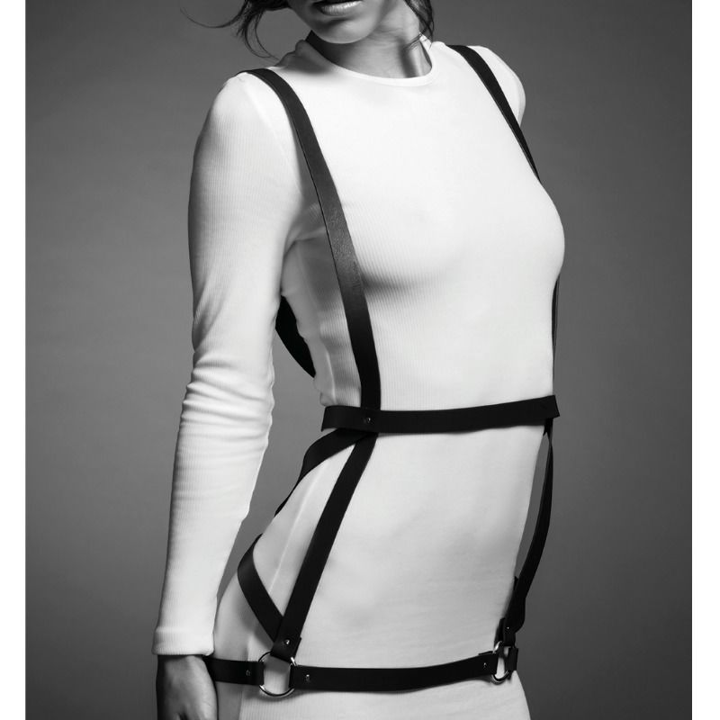 Arnês Vestido Maze – Couro Vegan - Castanho