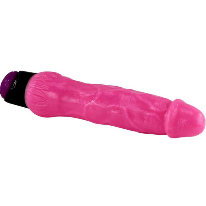 BAILE - VIBRADOR SEXO REALISTA COLORIDO ROSA 24 CM