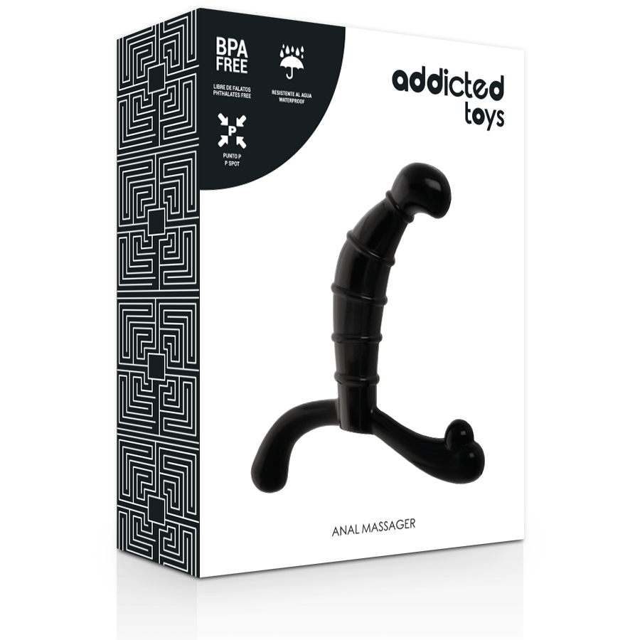 ADDICTED TOYS - MASSAGEADOR DA PRÓSTATA COM VIBRAÇÃO