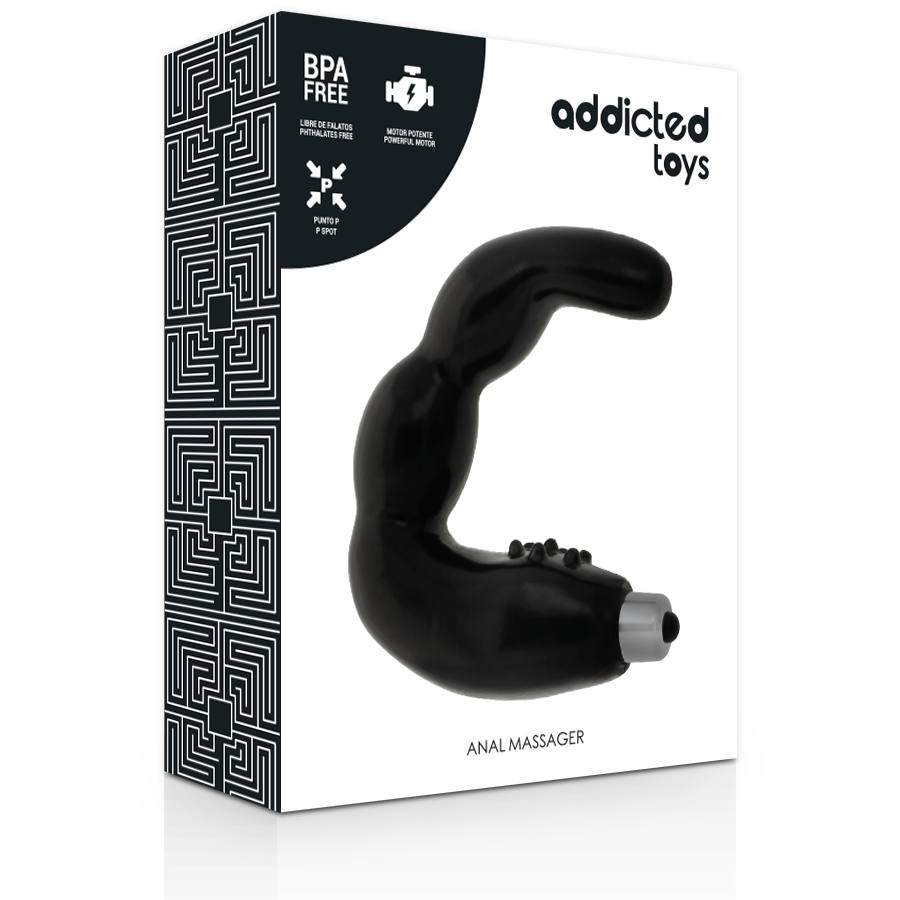 ADDICTED TOYS - MASSAGEADOR DA PRÓSTATA COM VIBRAÇÃO