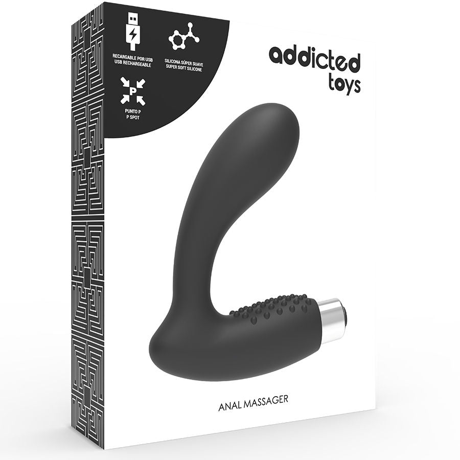 ADDICTED TOYS -VIBRADOR PROSTÁTICO RECARREGAVEL