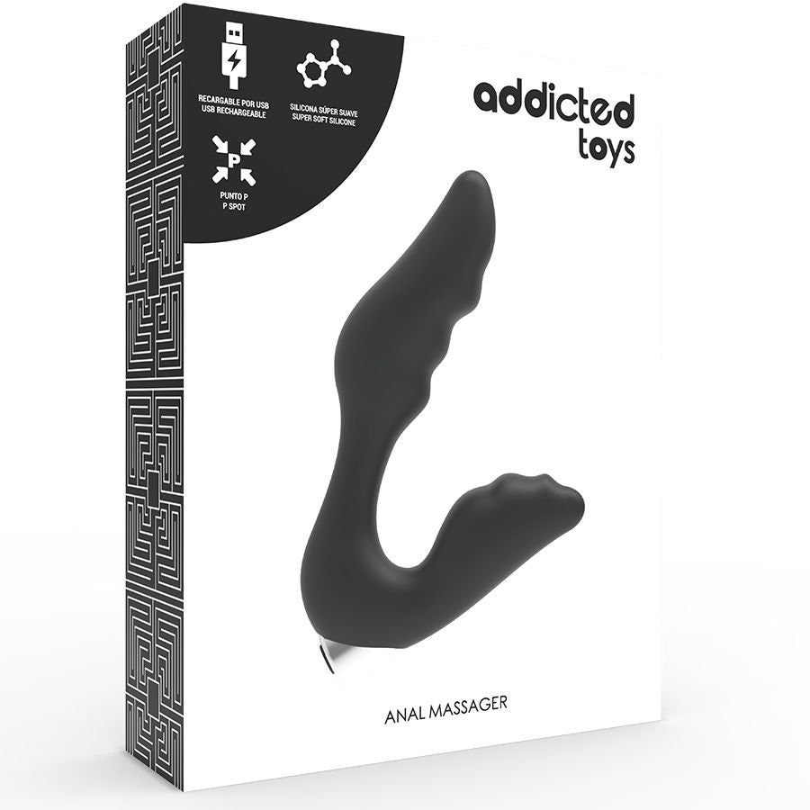 ADDICTED TOYS - VIBRADOR PROSTÁTICO RECARREGAVEL