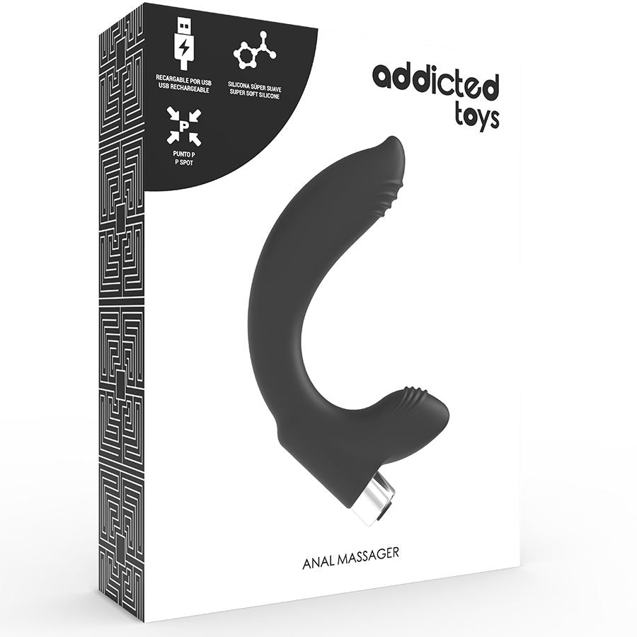 ADDICTED TOYS - VIBRADOR PROSTÁTICO RECARREGVEL