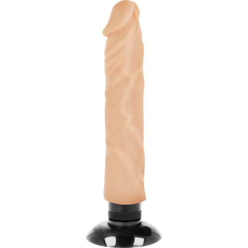 BASECOCK - VIBRADOR REALÍSTICO 2-1 Claro 20 CM -O- 4 CM