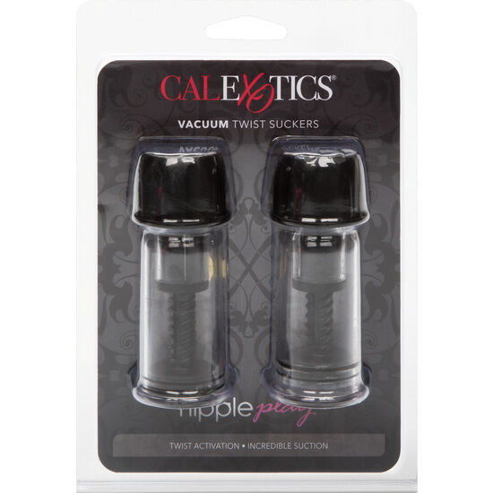 CALEXOTICS - VACCUM TWIST ONDAS ESTIMULANTES PARA MAMILOS PRETO