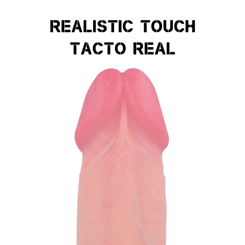 ROCKARMY - ARNÊS + DILDO REALÍSTICO TIGRE DE DUAL DENSIDADE 14 CM -O- 4.46 CM
