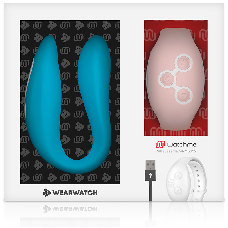 WEARWATCH - VIBRADOR WATCHME DUAL TECHNOLOGY INDIGO / Rosa