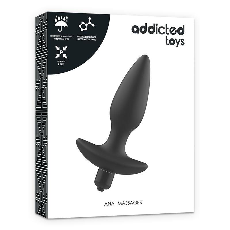 ADDICTED TOYS - MASSAGEADOR PLUG ANAL COM VIBRAÇÃO